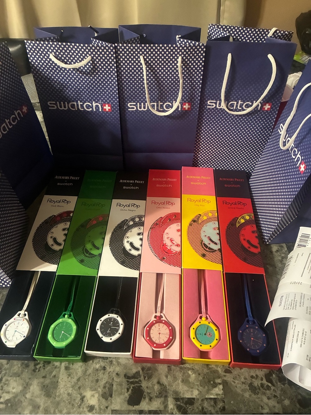 Swatch Royal Pop Collection - just white one